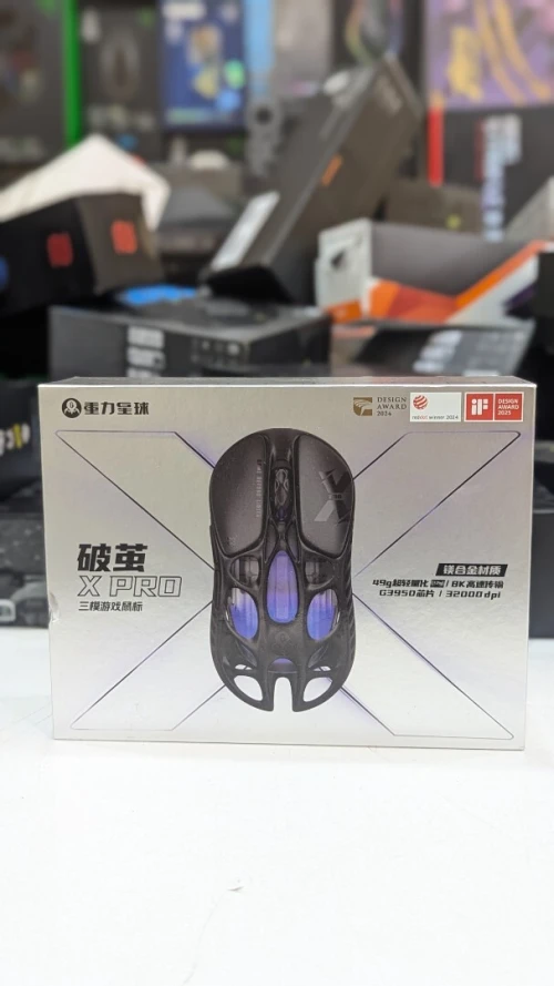 Gravastar Mercury X Pro 8KHz Wireless - Galaxy Black 8000Hz - Wireless Dongle included