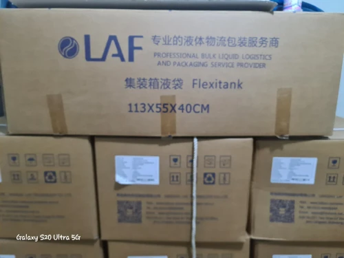 FLEXITANK logistique professionnelle de liquides en vrac