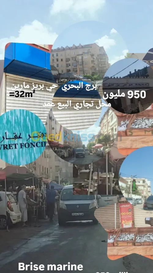 Vente Local Alger Bordj el bahri