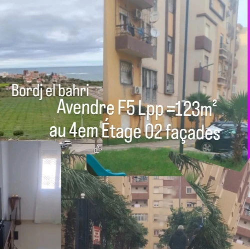 Vente Appartement F5 Alger Bordj el bahri