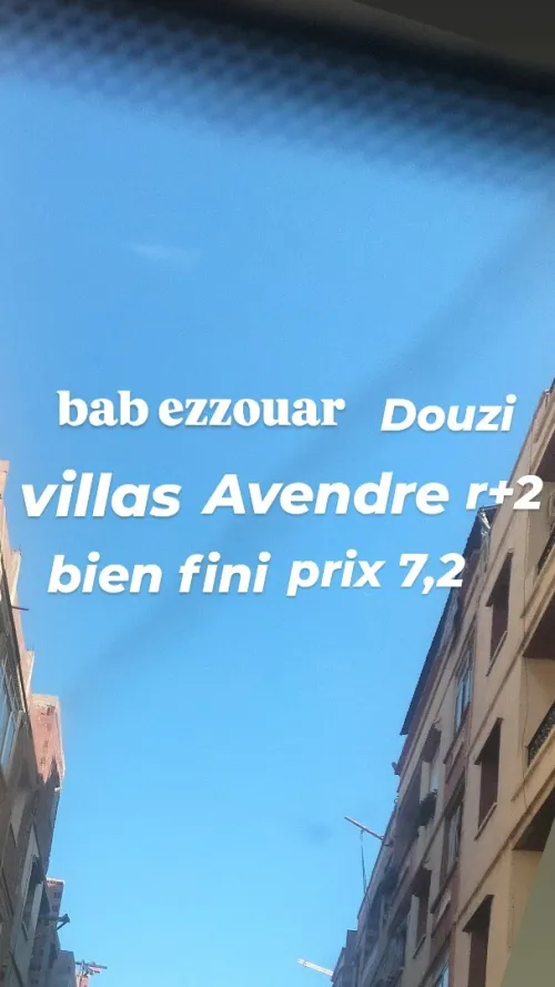 Vente Villa Alger Bab ezzouar
