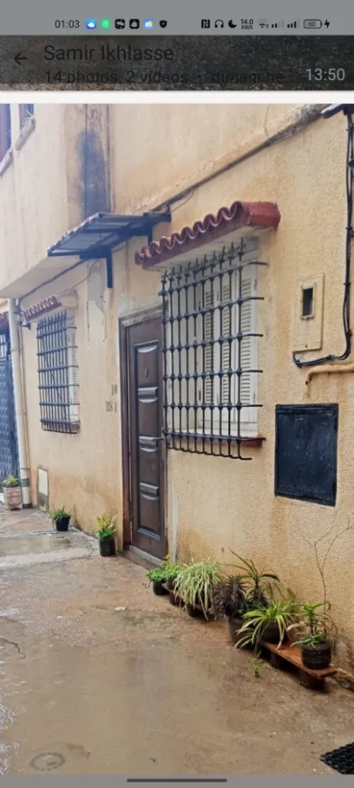 Location Appartement Niveau de villa F3 Alger Ain taya