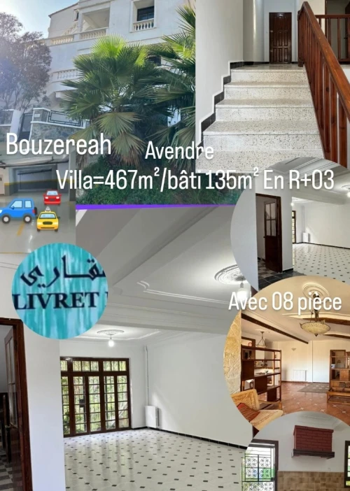 Vente Villa Alger Bouzareah