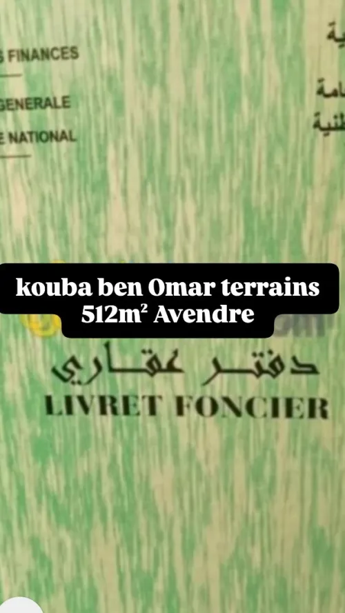 Vente Terrain Alger Kouba