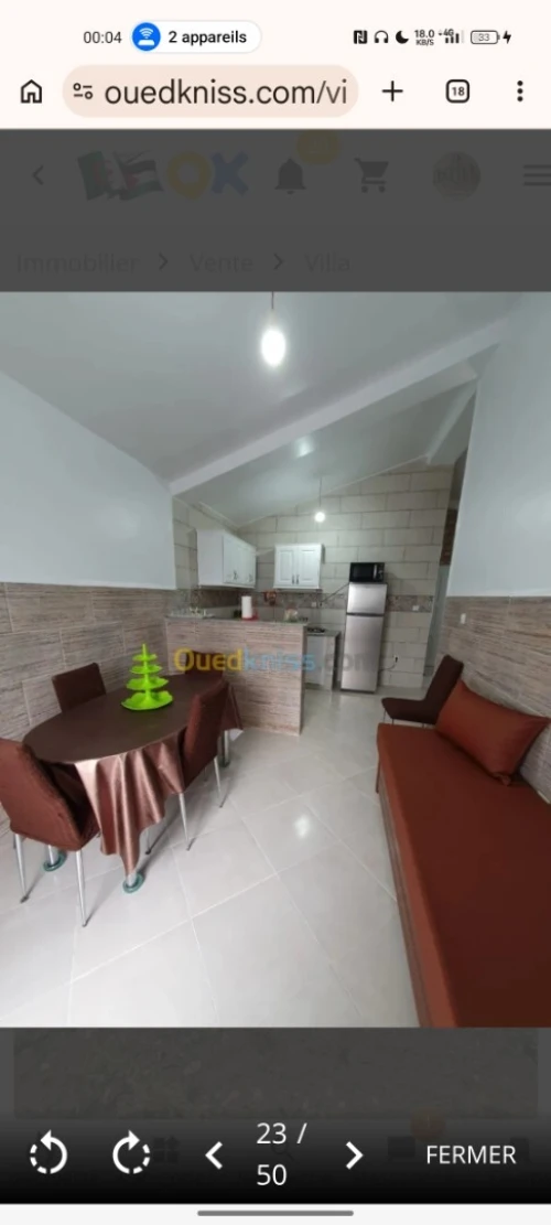 Vente Villa Béjaïa Beni ksila