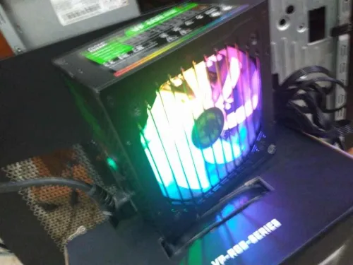 Alimentation GAMEMAX 600W 80+ BRONZE RGB SEMI-MODULAIRE