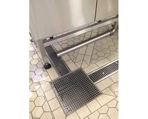 Caniveau en inox de haute qualité 