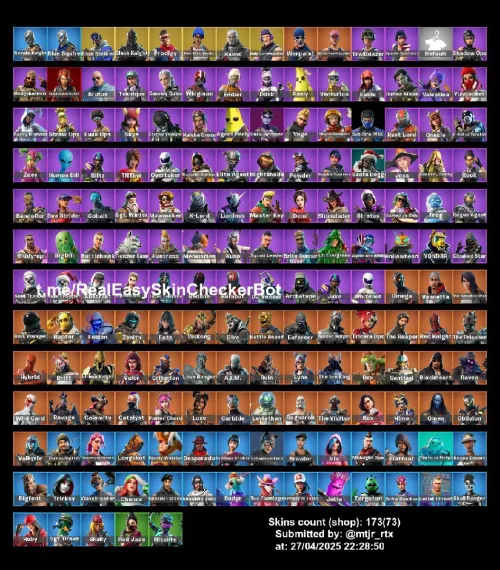 Compte Fortnite Black knight