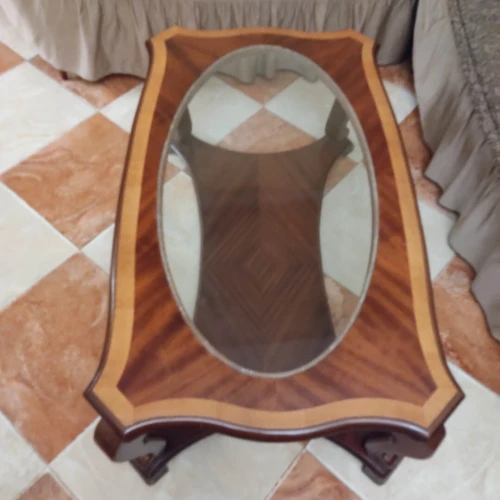 Table basse en hetre