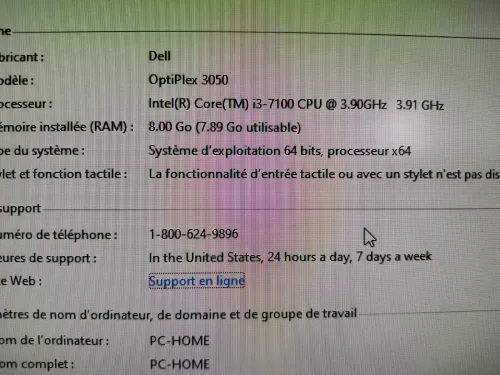 Dell optiplex 3050