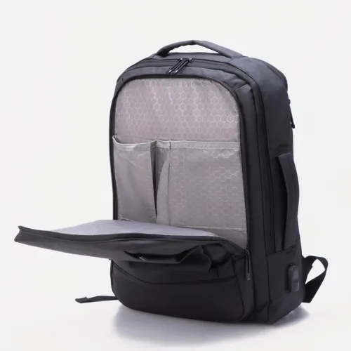 Sac A Dos Cartable Extensible Imperméable Anti-Rayures - حقيبة قابلة للتوسع مضادة للخبش