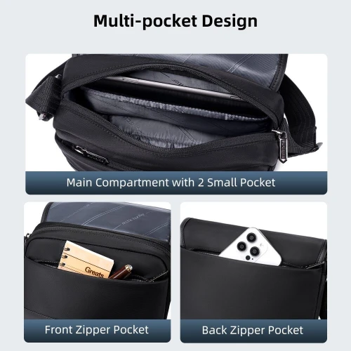 Sac bandoulière compact Arctic Hunter KB00828