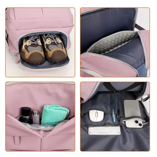 Sac à dos multifonction, imperméable, extensible pour femmes