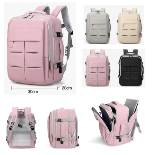 Sac à dos multifonction, imperméable, extensible pour femmes