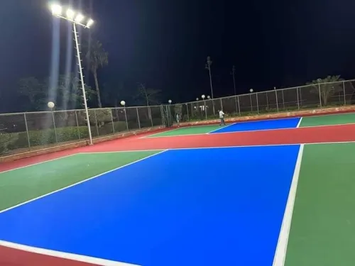 Tapis salle de sport et terrains matico,stad gomme synthétique acrylique epdm gazon