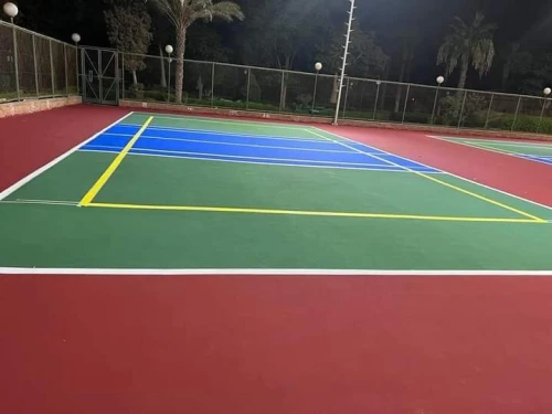 Tapis salle de sport et terrains matico,stad gomme synthétique acrylique epdm gazon