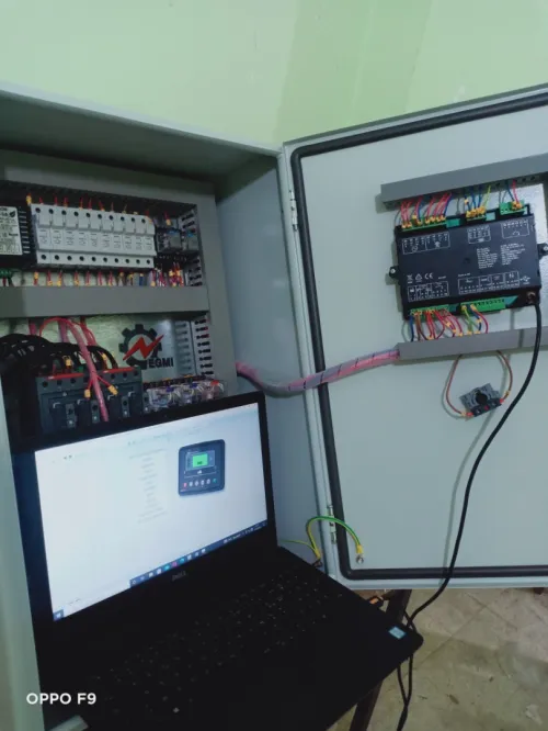 Armoire commandes et contrôle automatique de groupes électrogènes