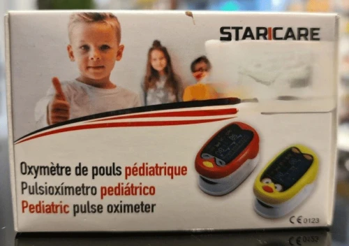 OXYMÈTRE DE POULS ENFANT RECHARGEABLE STARCARE