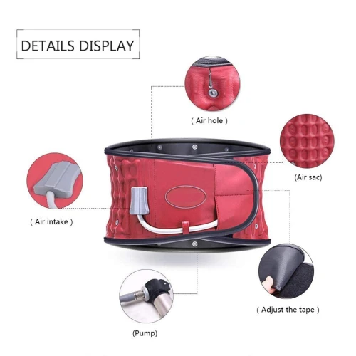 Ceinture dorsale gonflable avec pompe STARCARE