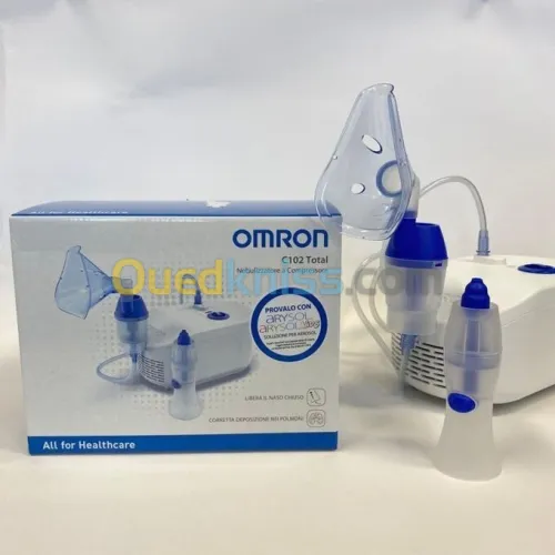 OMRON C102 Total Nébuliseur 2 en 1 avec Douche Nasale