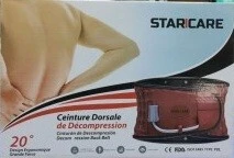 Ceinture dorsale gonflable avec pompe STARCARE