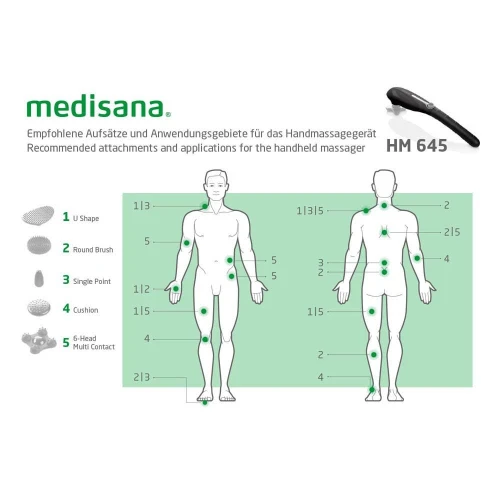 Appareil de massage medisana HM 645