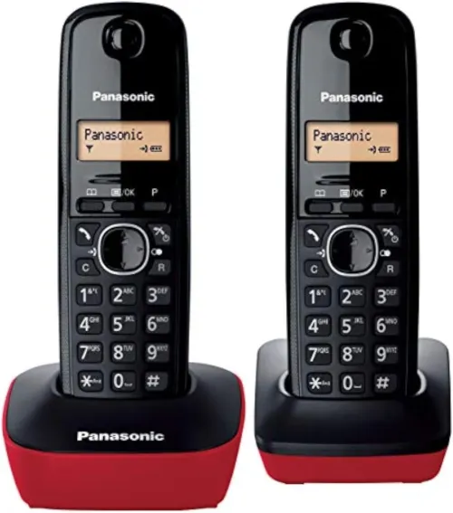 Panasonic Téléphone sans-fil Numérique Double combine LCD Panasonic KX-TG1612 DECT