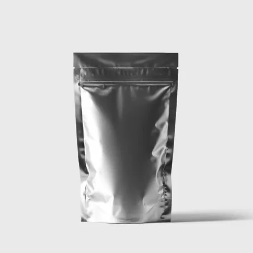 Emballage doypack kraft et transparent et aluminium 