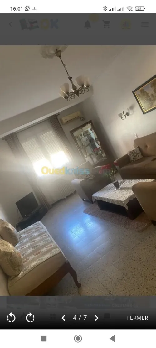 Vente Appartement F3 Alger Birkhadem