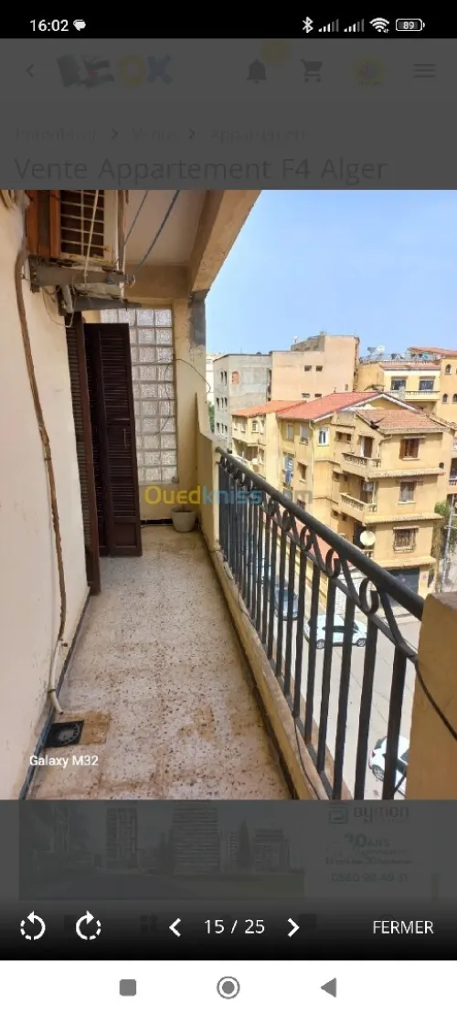 Vente Appartement F4 Alger Kouba