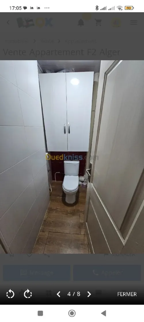 Vente Appartement F2 Alger Kouba