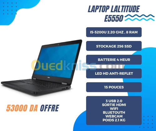 Dell Laltitude E5550
