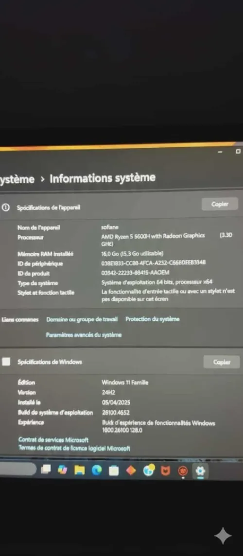HP victus ryzen 5 /Nvidia GeForce Rtx3050