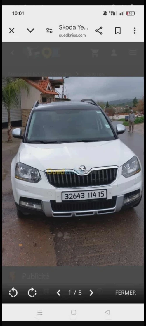 Skoda Yeti 2014 Elegance