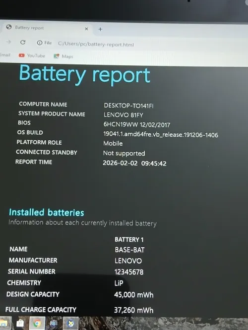 Lenovo 300e Tactile 360 INTEL N3450 RAM 4GB SSD 256GB