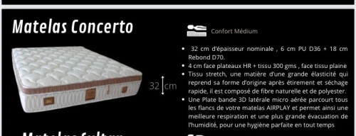 CONFOFLEX Matelas , lits 
