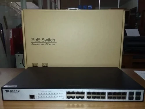 BDCOM S2500P/C Series Full Gigabit POE Switches, L2 managed