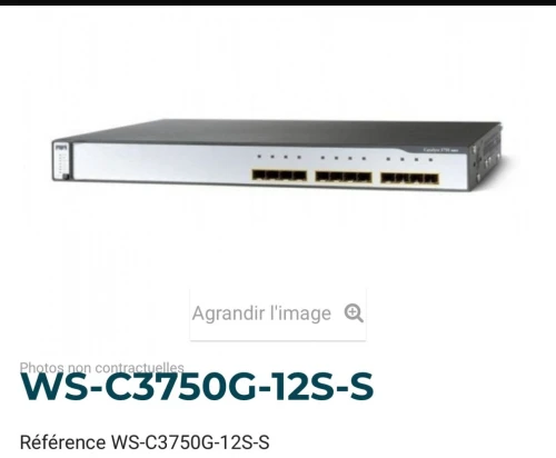 WS-C3750X-12S-S 
