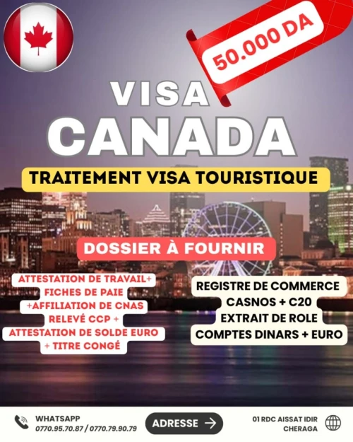 visa canada touristique