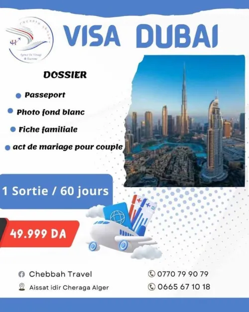 dubai 60 jours