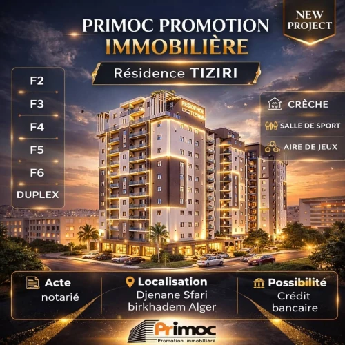 Vente Appartement F2 F3 F4 Alger Birkhadem
