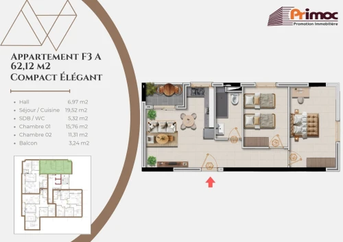 Vente Appartement F2 F3 F4 Alger Birkhadem