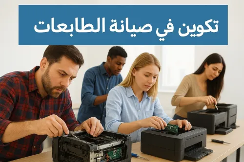 تكوين في صيانة الات النسخ والطباعة
