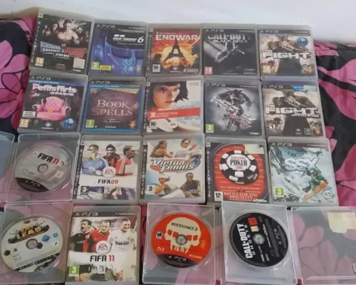 Lot de 19 jeux originales ps3 