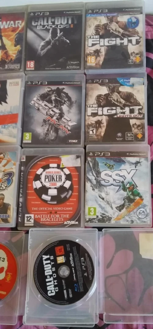 Lot de 19 jeux originales ps3 