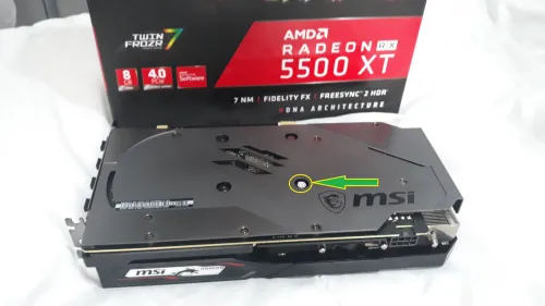 MSI AMD Radeon RX 5500 XT 8 Go