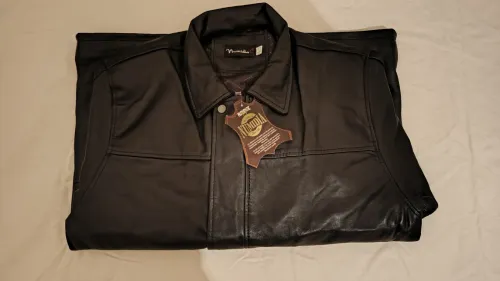 Veste cuir 