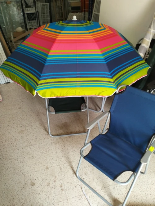parasols tables chaise de plage 