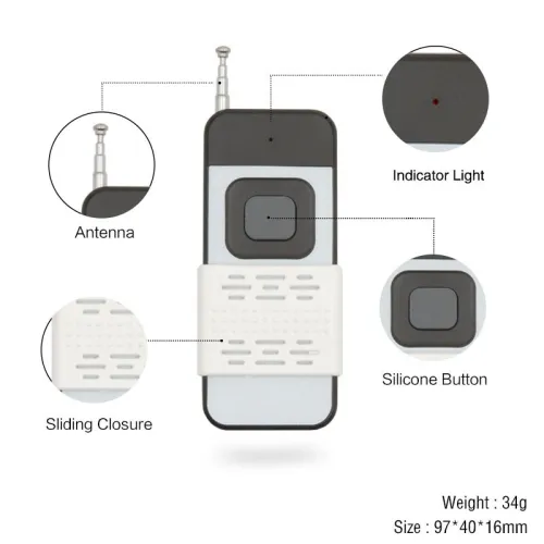 Interrupteur télécommande sans fil 220v 1000m