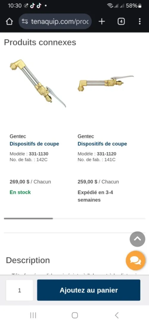 Chalumeau decoupeur